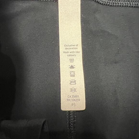 Lululemon On The Fly Pant Woven 28" WOMENS 8 Black Joggers Travel Pockets EUC - Picture 5 of 12